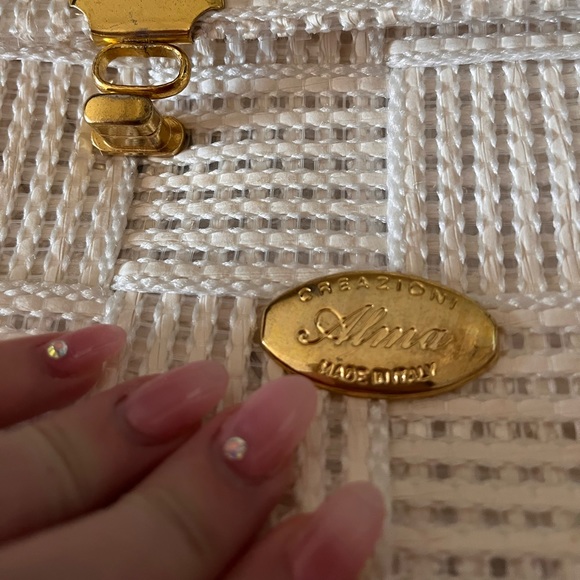 Alina made in Italy white bag - Picture 3 of 3